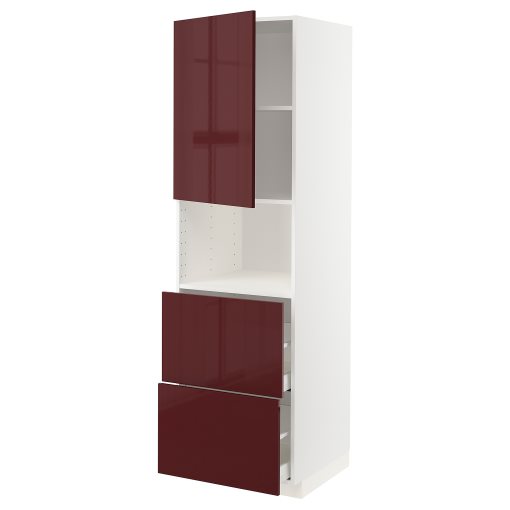 METOD/MAXIMERA, висок шкаф за микровълнова фурна, 794.568.41
