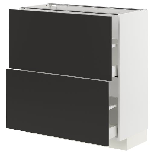 METOD/MAXIMERA, долен шкаф с 2 чекмеджета, 794.979.69