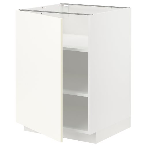 METOD, долен шкаф с рафтове, 795.071.24