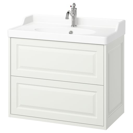 TANNFORSEN/RUTSJON, шкаф за мивка + чекмеджета/мивка/смесител, 795.211.39
