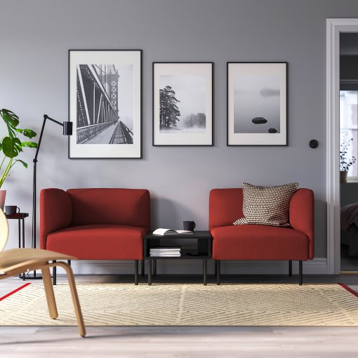 LILLEHEM, 2-местен модулен диван с маса, 795.360.70