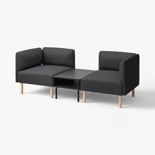 LILLEHEM, 2-местен модулен диван с маса, 795.697.44