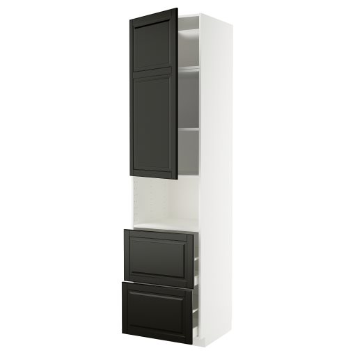 METOD/MAXIMERA, висок шкаф за микр. фурна, врата/2 чекм., 795.787.05