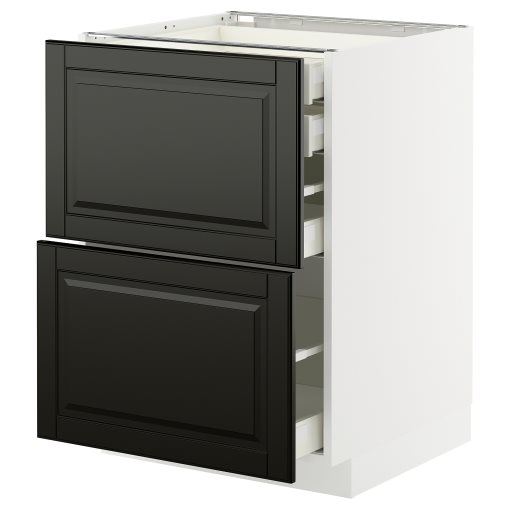 METOD/MAXIMERA, долен шкаф с 2 чела/2 ниски + 1 средно + 1 високо чекм., 795.789.51