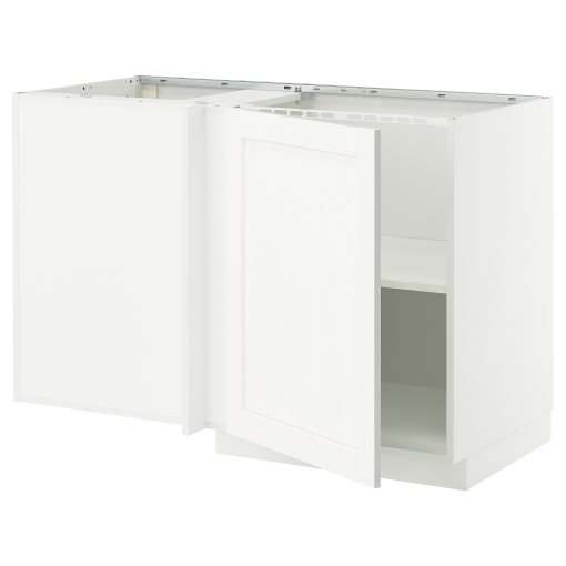 METOD, ъглов долен шкаф с рафт, 795.850.08