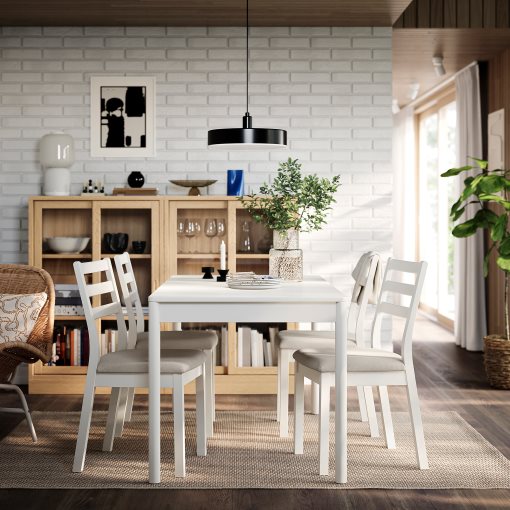 TONSTAD/TONSTAD, Маса и 4 стола, 795.966.48