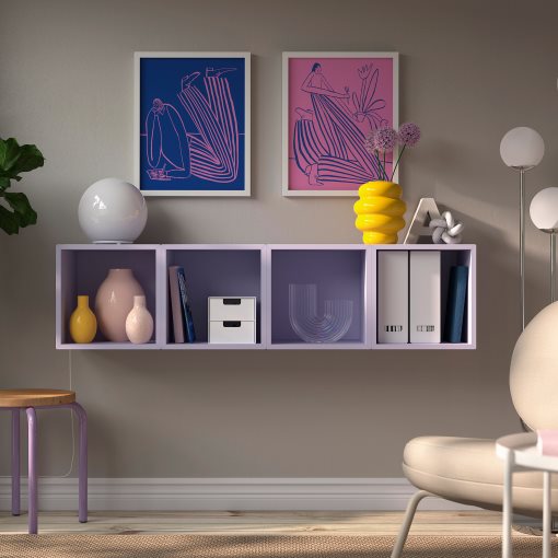 EKET, система за съхранение/стенен монтаж, 140x35x35 см, 796.020.84