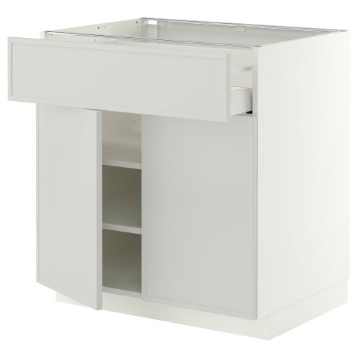 METOD/MAXIMERA, долен шкаф с чекмедже/2 врати, 80x60 см, 796.049.26