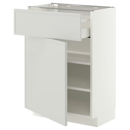 METOD/MAXIMERA, долен шкаф с чекмедже/врата, 60x37 см, 796.050.54