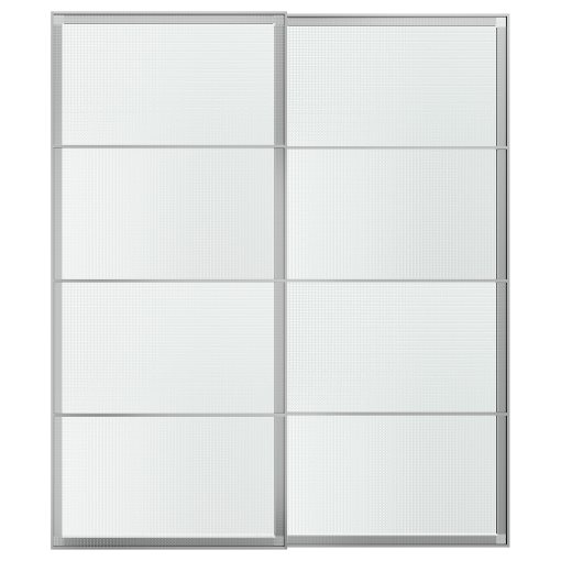 LUNDBRÄSMA, 2 плъзгащи се врати, 200x236 см, 796.190.51