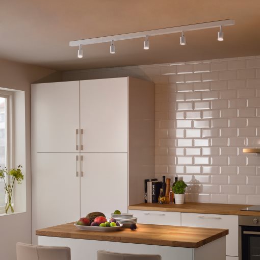 BÄVE, LED релса за таван - 5 спот лампи, 805.272.39
