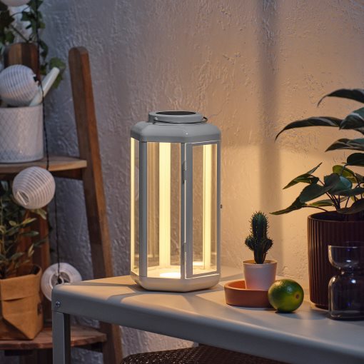 SOLVINDEN, LED настолна лампа, соларна, 805.935.40