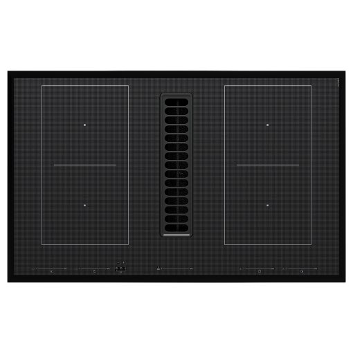 TÄCKNAN, индукц. котлон/вграден аспиратор, 83 см, IKEA 500, 806.072.88