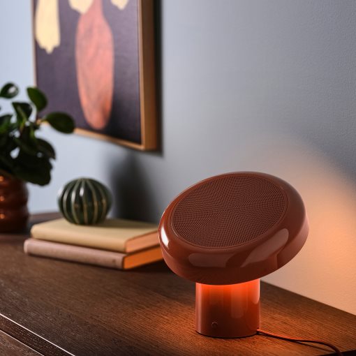 BLOMPRAKT, лампа с Bluetooth тонколона, 806.302.03