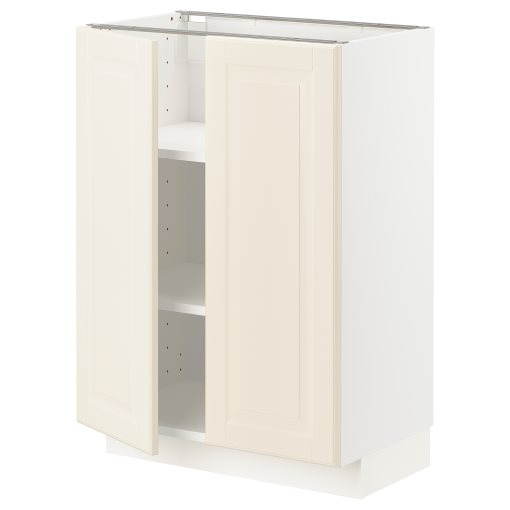 METOD, долен шкаф с рафтове/2 вратички, 894.559.59