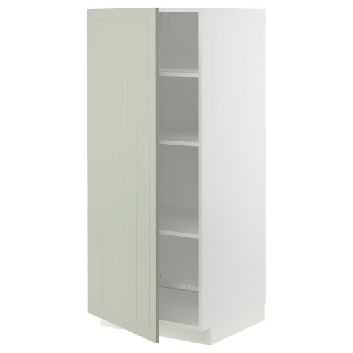 METOD, висок шкаф с рафтове, 894.862.58