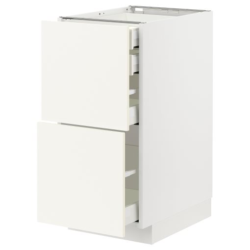 METOD/MAXIMERA, долен шкаф с 2 чела/2 ниски + 1 средно + 1 вис. чекм., 895.071.71