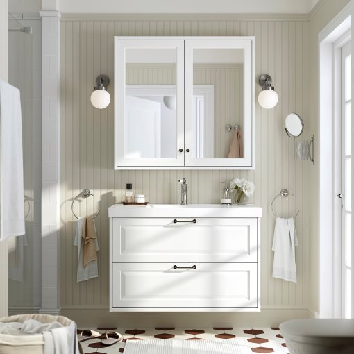 TANNFORSEN/ORRSJON, шкаф за мивка + чекмеджета/мивка/смесител, 895.213.32