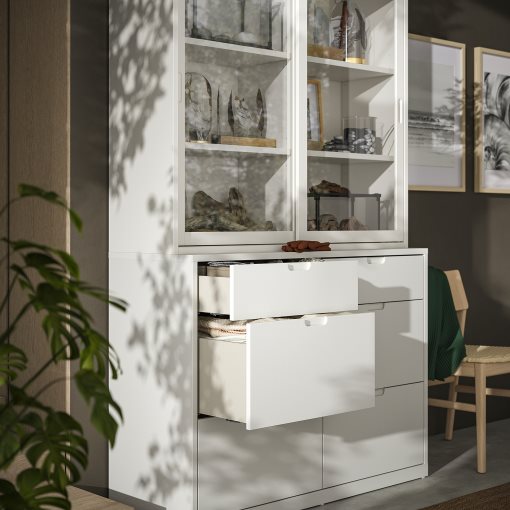 TONSTAD, комбиниран артикул за съхранение с чекмеджета, 895.478.84