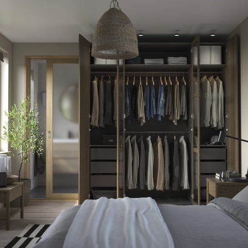 PAX/TONSTAD, гардероб - комбинация, 895.493.74