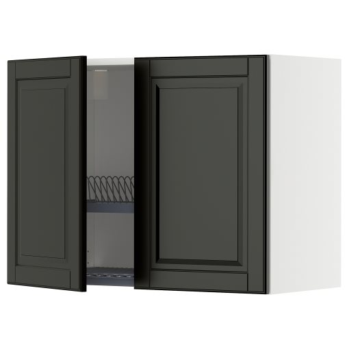 METOD, стенен шкаф + сушилник за съдове/2 врати, 895.788.04