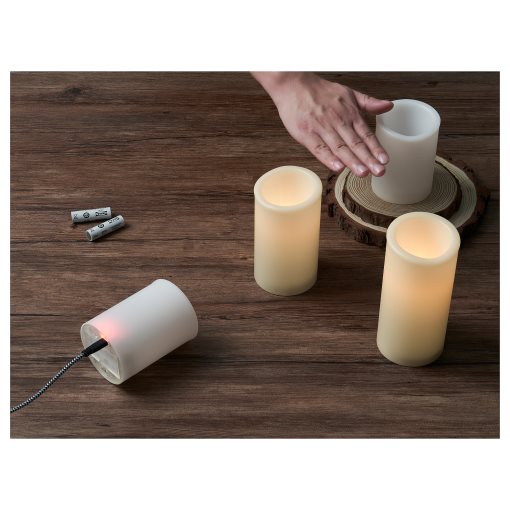ÄDELLÖVTRÄD, LED блок свещ к-т 3 бр, 905.202.61