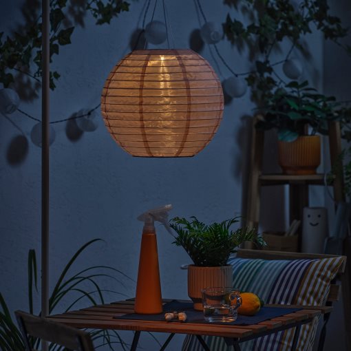 SOLVINDEN, LED висяща лампа, соларна, 30 см, 906.147.02