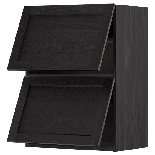 METOD, стенен хоризонтален шкаф с 2 врати, 60x80 см, 993.917.59