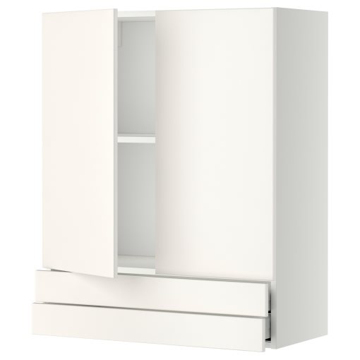 METOD/MAXIMERA, стенен шкаф с 2 врати/2 чекмеджета, 994.573.40