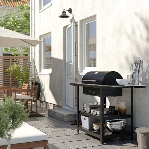 GRILLSKÄR, барбекю на въглища с 2 маси, на открито, 994.952.24