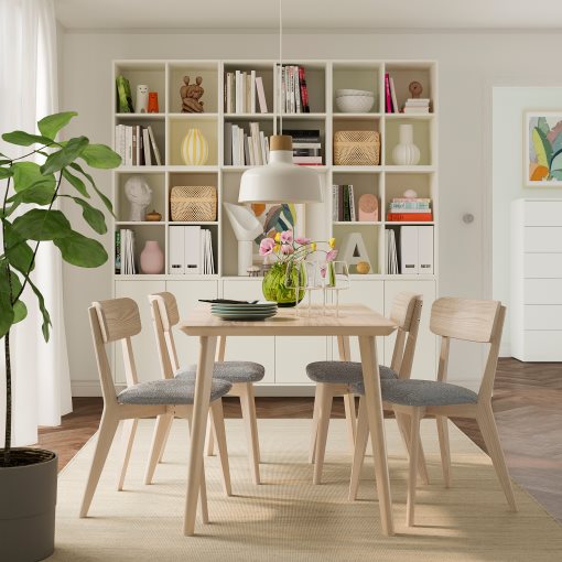 LISABO/LISABO, маса и 4 стола, 995.548.26