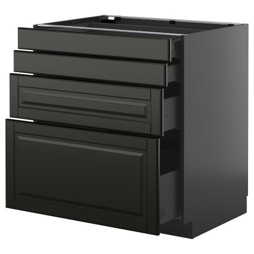 METOD/KNIVSHULT, долен шкаф с 4 чела/4 чекмеджета, 995.868.32