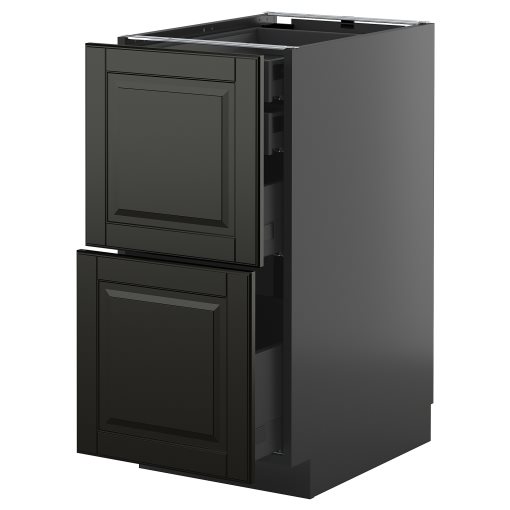 METOD/KNIVSHULT, долен шкаф с 2 чела/2 ниски + 1 средно + 1 високо чекм., 995.883.84