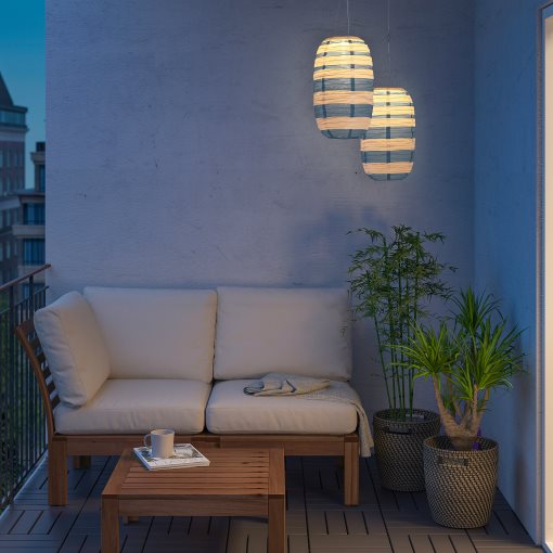 SOLVINDEN, LED висяща лампа соларна, 26 см, 005.157.73