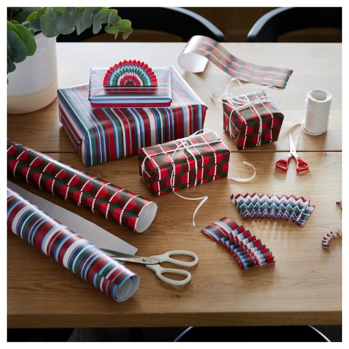 VINTERFINT, хартия за подаръци, ролка, 3x0,7 м, 005.233.44