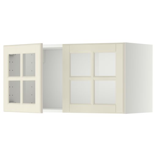 METOD, стенен шкаф с 2 стъклени врати, 093.950.35