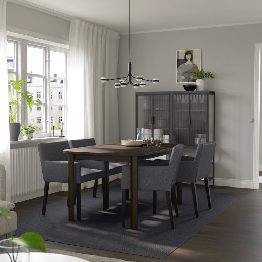 STRANDTORP/MARENAS, маса и 4 стола, 095.692.95
