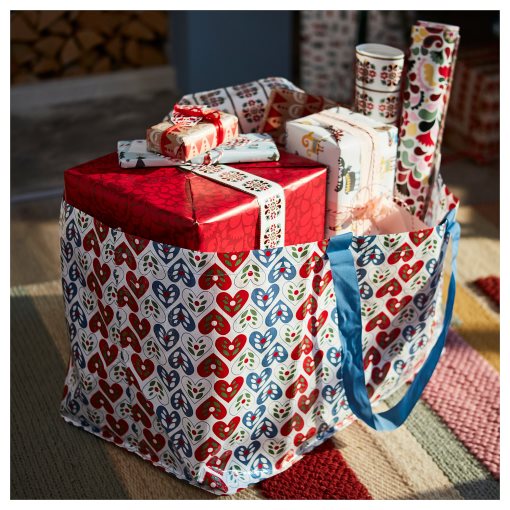 VINTERFINT, пазарска чанта, голям размер, 55x37x35 см/71 л, 105.305.70