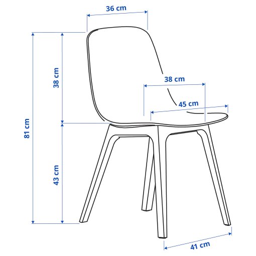 STRANDTORP/ODGER, маса и 4 стола, 193.886.47