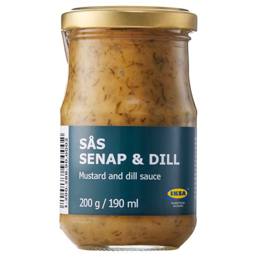 SAS SENAP, сос сгорчица и копър, 200.288.90