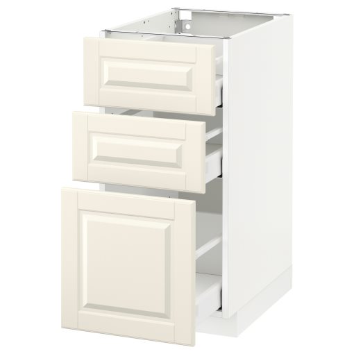 METOD/MAXIMERA, долен шкаф с 3 чекмеджета, 290.496.09