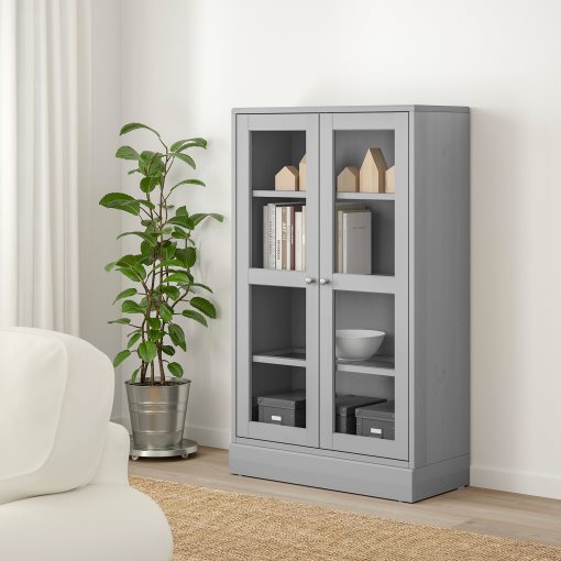 HAVSTA, шкаф с основа, стъклени врати, 292.751.07 - IKEA България HAVSTA, шкаф с основа, стъклени врати, 292.751.07