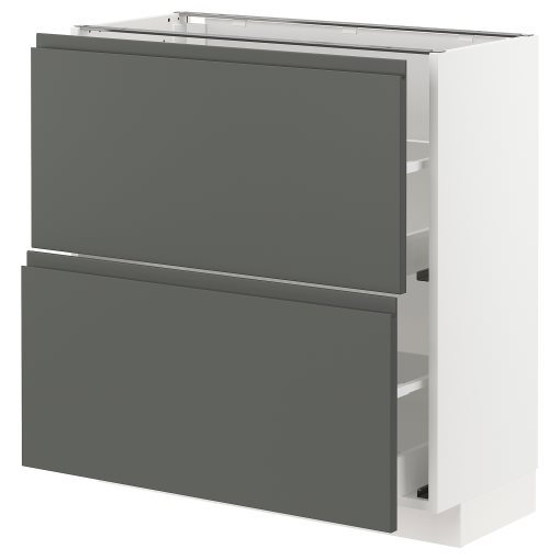 METOD/MAXIMERA, долен шкаф с 2 чекмеджета, 293.103.23