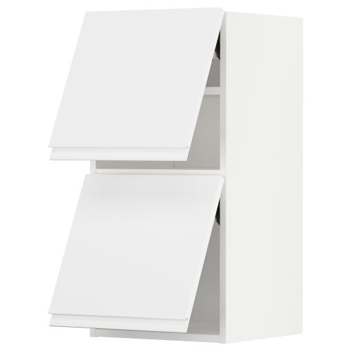 METOD, стенен хоризонтален шкаф с 2 врати, 40x80 см, 293.930.59