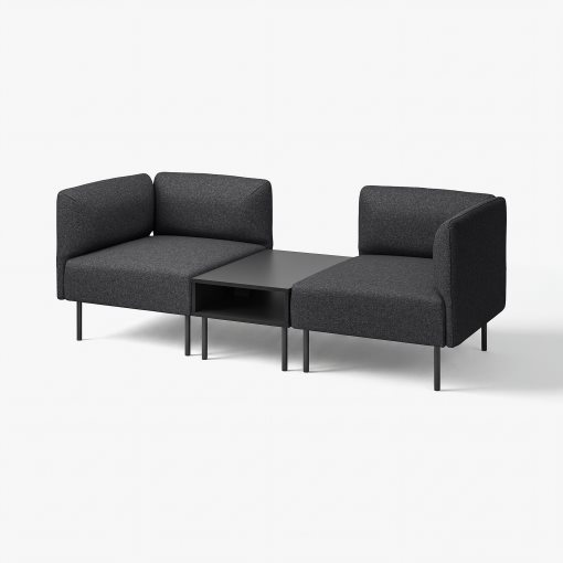 LILLEHEM, 2-местен модулен диван с маса, 295.360.58
