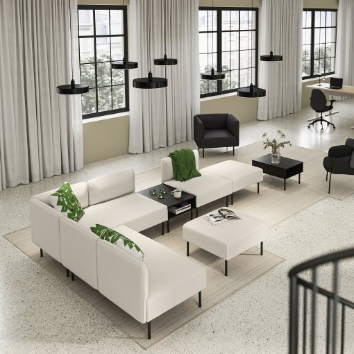 LILLEHEM, 6-местен мод диван с помощна маса, 295.534.82