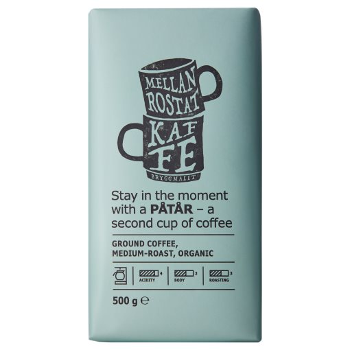 PATAR, био мляно кафе, средно изпечено, UTZ сертификат/100% Арабика, 303.242.39