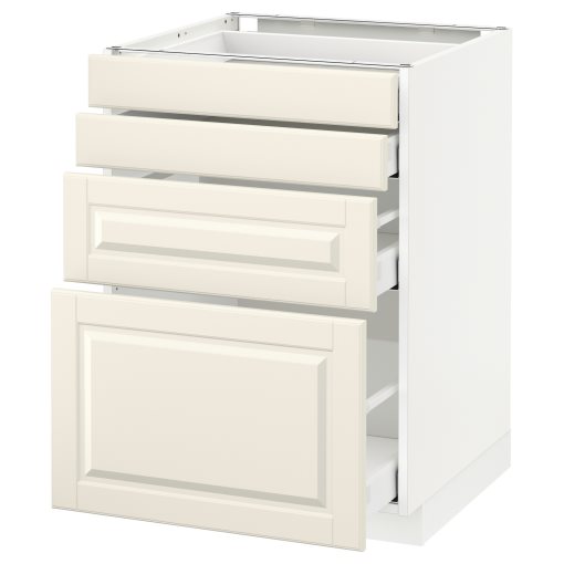 METOD/MAXIMERA, долен шкаф с 4 чела/4 чекм., 390.499.15