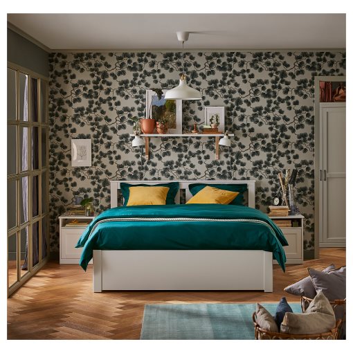 SONGESAND, легло с 4 кутии за съхранение, 173x207 см, 392.413.48 - IKEA България SONGESAND, легло с 4 кутии за съхранение, 173x207 см, 392.413.48