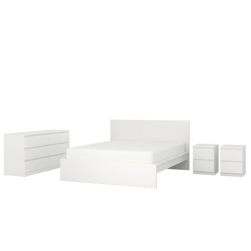 MALM, мебели за спалня, комплект 4 части, 394.834.03